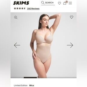 SKIMS high waisted thong Seamless Sculpt